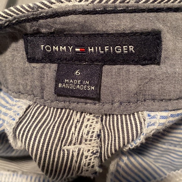 Women’s Tiny Pinstripe Tommy Hilfiger Pants Size 6 - Picture 6 of 7